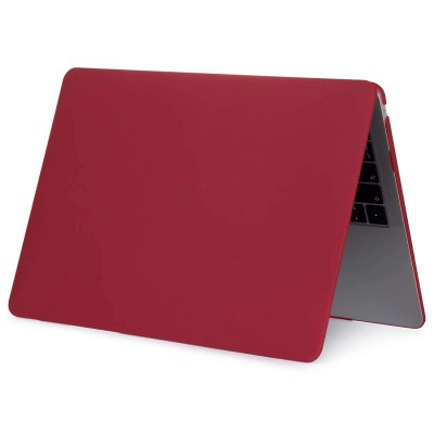 Чехол HardShell Case for MacBook Pro 13.3" (2016-2019) Matte Wine Red  Чехлы для Macbook   1 
