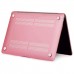 Чохол HardShell Case for MacBook Pro Retina 13.3 Matte Pink  Чохли для Macbook
   1 