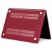 Чехол HardShell Case for MacBook Pro 13.3" (2016-2019) Matte Wine Red  Чехлы для Macbook   3 