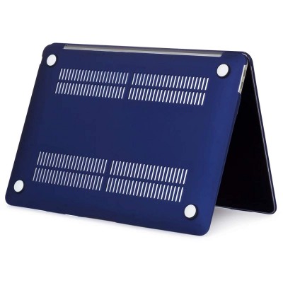 Чохол HardShell Case for MacBook Pro 14,2 (2021) Matte Navy Blue  Чохли для Macbook
   3 