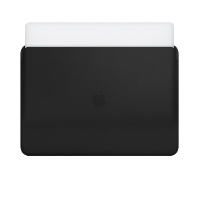 Чохол Apple Leather Sleeve для MacBook Pro 15 &ndash; Black  Чохли для Macbook
   2 