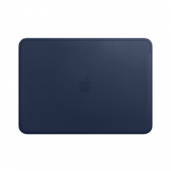 Чохол Apple Leather Sleeve для MacBook 12 - Midnight Blue