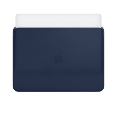 Чохол Apple Leather Sleeve для MacBook 12 - Midnight Blue  Чохли для Macbook
   2 