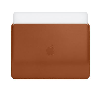 Чехол Apple Leather Sleeve for MacBook 12 - Saddle Brown  Чехлы для Macbook   3 