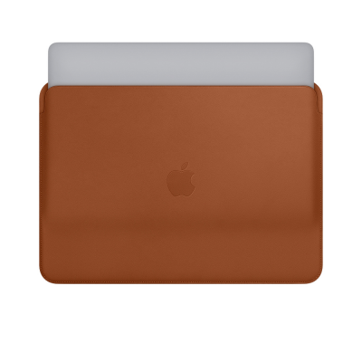 Чехол Apple Leather Sleeve for MacBook 12 - Saddle Brown  Чехлы для Macbook   2 