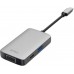 Адаптер WIWU A513HVP USB-C with 4K HDMI, USB 3.0 Ports, PD Charging, 3.5mm Audio and VGA Gray  Перехідники
   2 