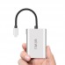 Адаптер WIWU Apollo A20VH USB-C to HDMI+VGA (6957815507122) Silver  Перехідники
   3 
