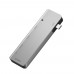 Адаптер WIWU A521T USB Type-C Hub 5-in-1 Type-C Adapter Hub with 2 USB 3.0 Ports Silver  Перехідники
   3 