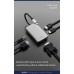 Адаптер WIWU A513HVP USB-C with 4K HDMI, USB 3.0 Ports, PD Charging, 3.5mm Audio and VGA Gray  Перехідники
   2 