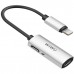 Адаптер WIWU LTO2 Lightning to 2xLightning 0.13m Silver  Перехідники
   3 