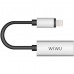 Адаптер WIWU LTO2 Lightning to 2xLightning 0.13m Silver  Перехідники
   3 