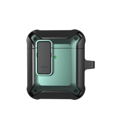 Чохол WIWU Mecha AirPods Case Black/Green
