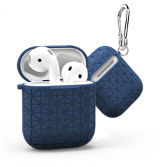 Чохол WIWU I Shell 2 TPU AirPods Case - Sapphire Blue Чохол WIWU I Shell 2 TPU AirPods Case - Sapphire Blue
