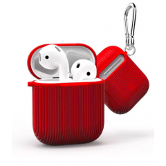Чохол WIWU I Shell TPU AirPods Case - Red Чохол WIWU I Shell TPU AirPods Case - Red