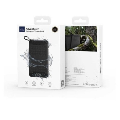 Зовнішній акумулятор WIWU Waterproof Adventurer Power Bank  Зовнішні акумулятори
   1 