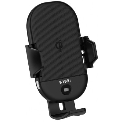 Автомобільне зарядне WiWU Liberator Wireless Charging Car Mount Black  Автомобільні зарядні
