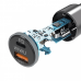 Автомобільний зарядний WiWU PC100 Car Fast Charger 18W Gray  Автомобільні зарядні
   2 