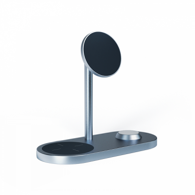 Беспроводное зарядное устройство WiWU X23 Power Air 3 in 1 Wireless Charger  Бездротові зарядки
   2 