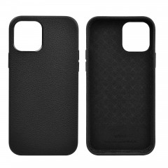 Чохол WIWU Calfskin Genuine Leather Case для iPhone 13 Pro Max Black