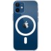 Чехол WiWU Magnetic Crystal Case for iPhone 12 Mini Transparent  Чехлы для iPhone   2 