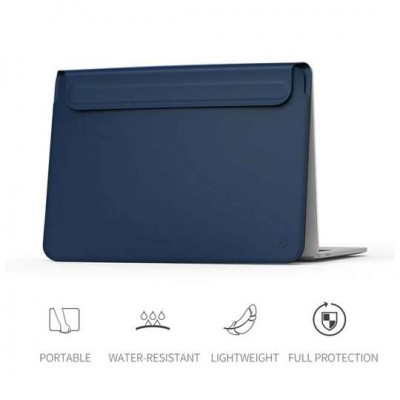 Чохол WIWU Skin Pro 2 Leather Sleeve для MacBook 12 Midnight Green  Чохли для Macbook
   4 