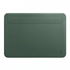 Чохол WIWU Skin Pro 2 Leather Sleeve для MacBook 12 Midnight Green