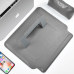 Чохол WIWU Skin Pro Slim Stand Sleeve для MacBook Pro 14,2'' (2021) Space Gray  Чохли для Macbook
   1 