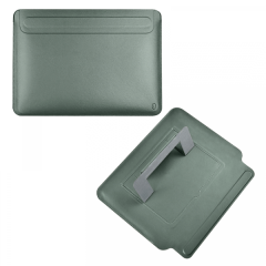 Чохол WIWU Skin Pro Slim Stand Sleeve для MacBook Pro 14,2'' (2021) Midnight Green