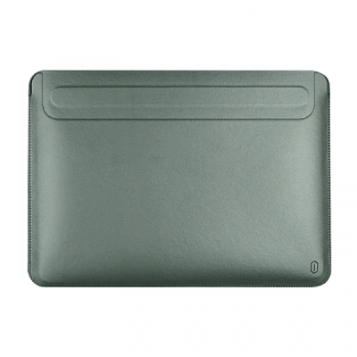 Чохол WIWU Skin Pro Slim Stand Sleeve для MacBook Pro 14,2'' (2021) Midnight Green  Чохли для Macbook
   4 
