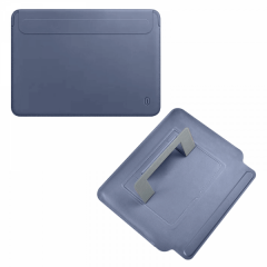 Чохол WIWU Skin Pro Slim Stand Sleeve для MacBook Pro 16,2'' (2021) Navy Blue