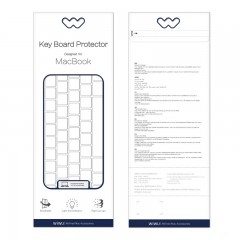 Накладка на клавіатуру WIWU Keyboard Protector для Macbook Air 13 (2018-2019) Clear