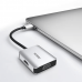 Адаптер WiWU Alpha A20VH USB-C Hub 1xHDMI/1xVGA Gray  Перехідники
   2 