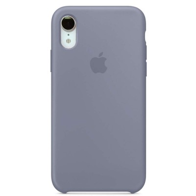 Чехол Apple iPhone XR Silicone Case Lavender Gray Copy  Чехлы для iPhone
