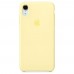 Чехол Apple iPhone XR Silicone Case Mellow Yellow Copy  Чехлы для iPhone   1 