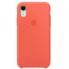 Чохол Apple iPhone XR Silicone Case Nectarine Copy