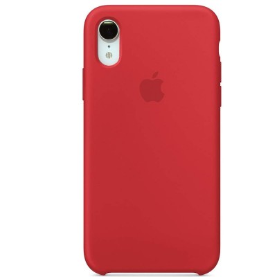 Чохол Apple iPhone XR Silicone Case Red Copy  Чохли для iPhone
