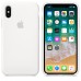 Чохол Apple iPhone Xs Silicone Case White Copy  Чохли для iPhone
   1 