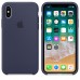 Чохол Apple iPhone Xs Max Silicone Case Midnight Blue Copy  Чохли для iPhone
   1 