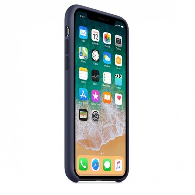 Чохол Apple iPhone X Silicone Case - Midnight Blue  Чохли для iPhone
   1 