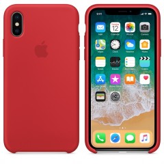 Чохол Apple iPhone Xs Max Silicone Case Red Copy
