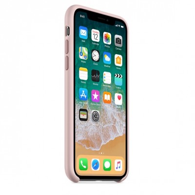 Чохол Apple iPhone Xs Max Silicone Case Pink Sand Copy  Чохли для iPhone
   1 
