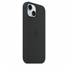 Чохол Apple iPhone 15 Plus Silicone Case with MagSafe - Black Copy
