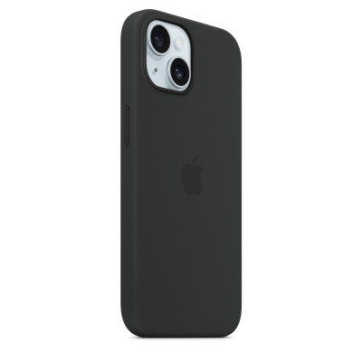 Чохол Apple iPhone 15 Silicone Case with MagSafe - Black Copy  Чохли для iPhone
   1 