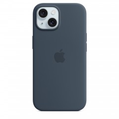 Чохол Apple iPhone 15 Silicone Case with MagSafe - Storm Blue Copy