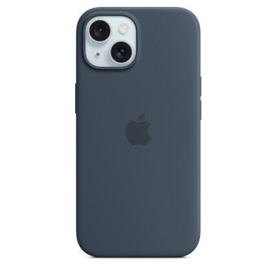 Чохол Apple iPhone 15 Plus Silicone Case with MagSafe - Storm Blue Copy  Чохли для iPhone
   1 