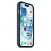 Чохол Apple iPhone 15 Plus Silicone Case with MagSafe - Storm Blue Copy  Чохли для iPhone
   2 