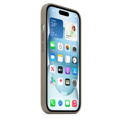 Чохол Apple iPhone 15 Plus Silicone Case with MagSafe - Clay Copy  Чохли для iPhone
   2 