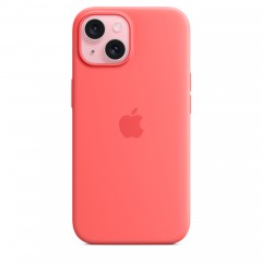Чохол Apple iPhone 15 Silicone Case with MagSafe - Guava Copy