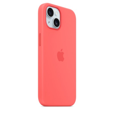 Чохол Apple iPhone 15 Silicone Case with MagSafe - Guava Copy  Чохли для iPhone
   1 