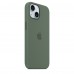Чохол Apple iPhone 15 Silicone Case with MagSafe - Cypress Copy  Чохли для iPhone
   1 